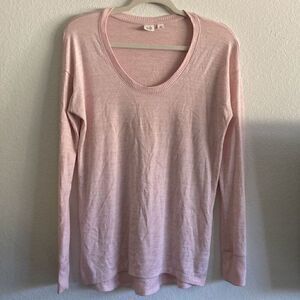 Gap Pale Pink Long Sleeve Shirt size XS